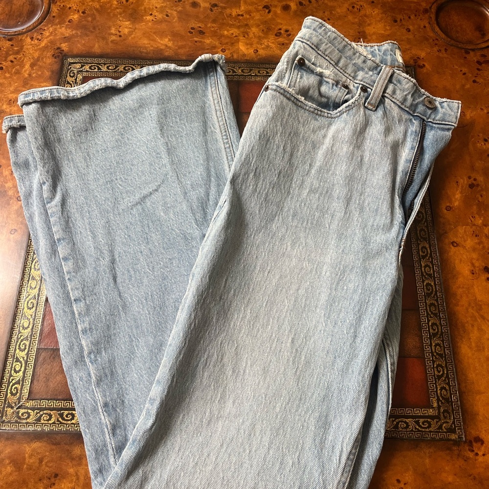 Abercrombie & Fitch High Rise Vintage Flare Jeans (Curve love)